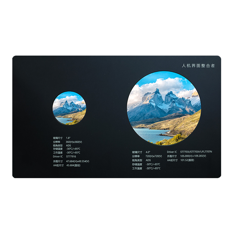 Màn hình LCD tròn 1,8