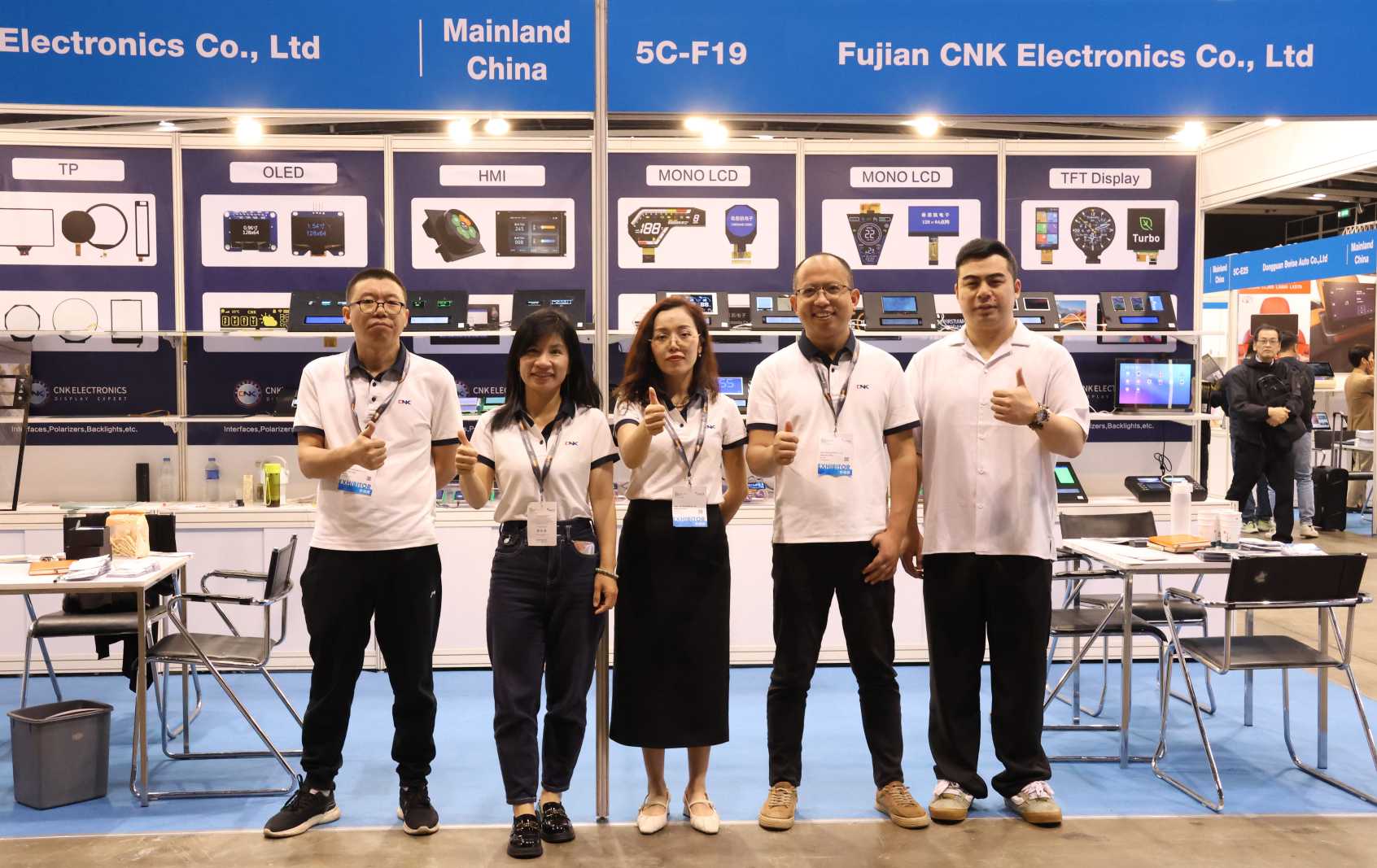 CNK Electronics giới thiệu các công nghệ hiển thị sáng tạo tại Hội chợ điện tử mùa xuân Hồng Kông 2025