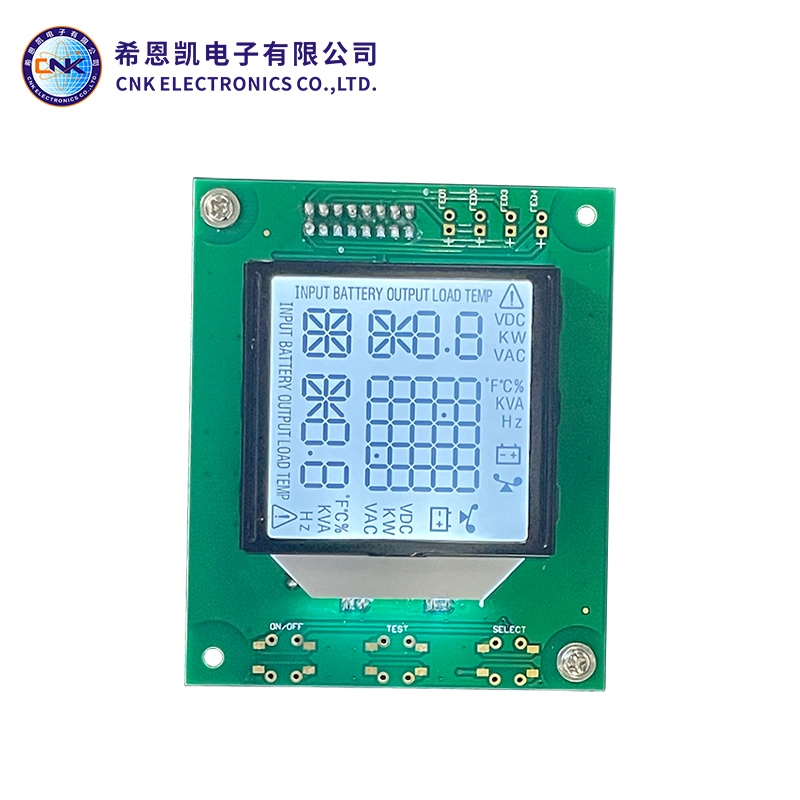 HTN Seven Phân đoạn màn hình LCD