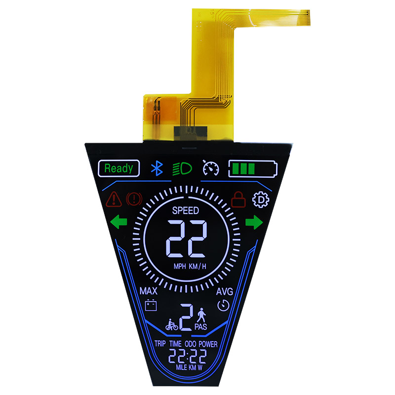 Giao diện góc nhìn rộng I2C VA Màn hình phân đoạn đầy màu sắc